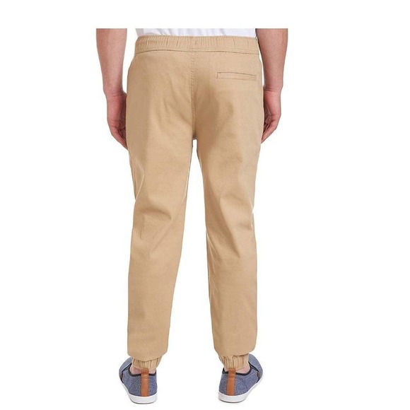 Nautica Boys School Uniform Jogger Khaki Pants Size M 32/34 - Picture 2 of 11